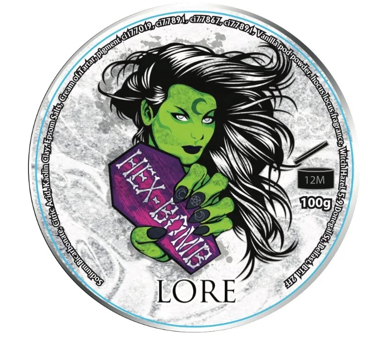 Lore Luxury Pearl White Metallic Bath Bomb