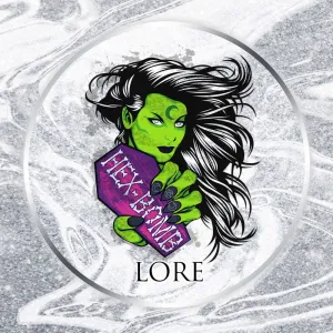 Lore Luxury Pearl White Metallic Bath Bomb