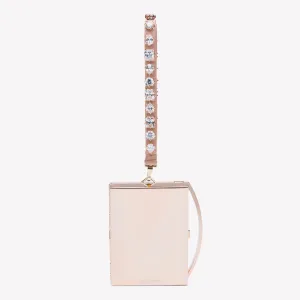 LOU WRISTLET | BLUSH JEWELED STRAP