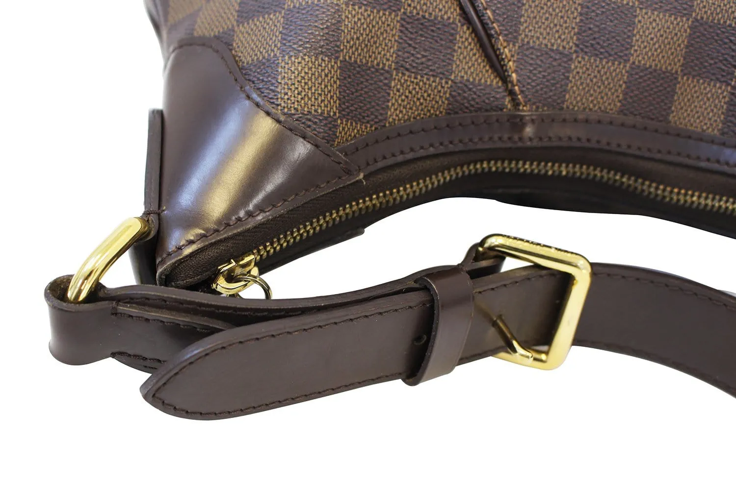 LOUIS VUITTON Damier Ebene Thames GM Shoulder Bag
