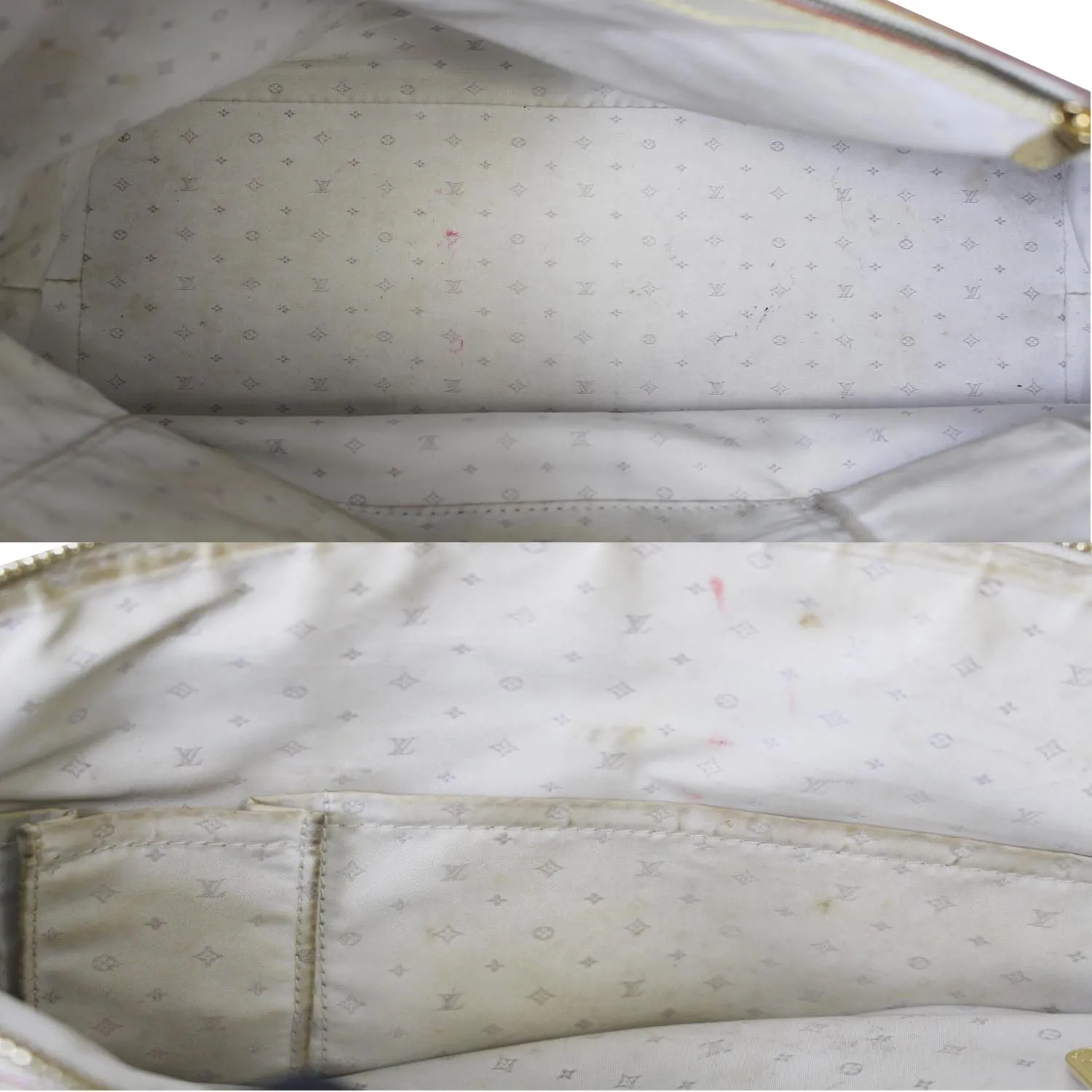 LOUIS VUITTON Lockit MM Suhali Leather Tote Bag Ivory - Last Call