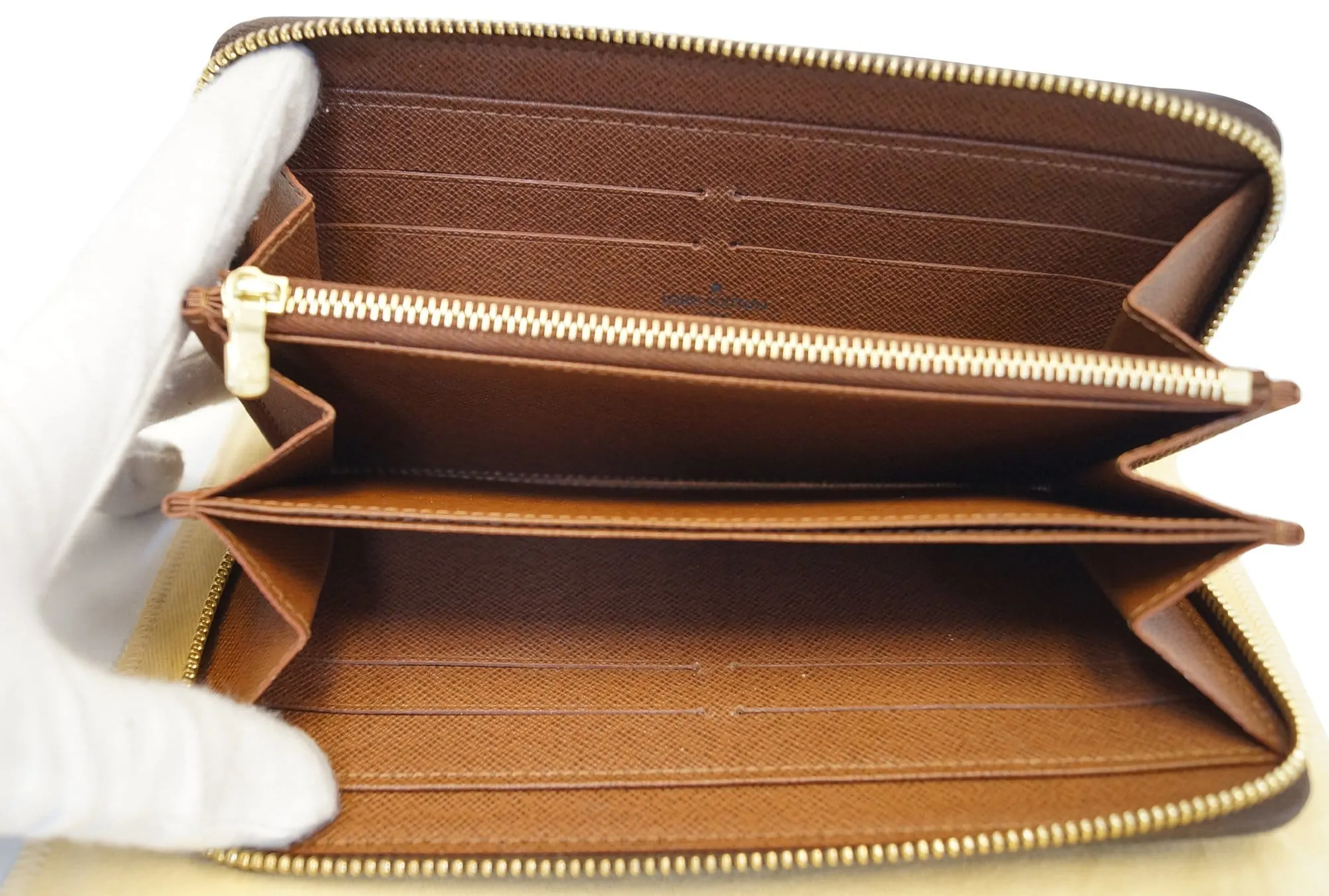 LOUIS VUITTON Monogram Canvas Zippy Long Wallet