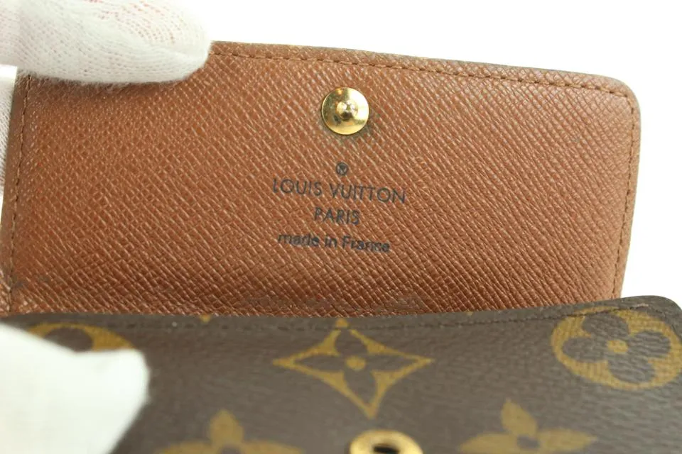 Louis Vuitton Monogram Multicles 4 Key Holder Wallet Case 8lk0122