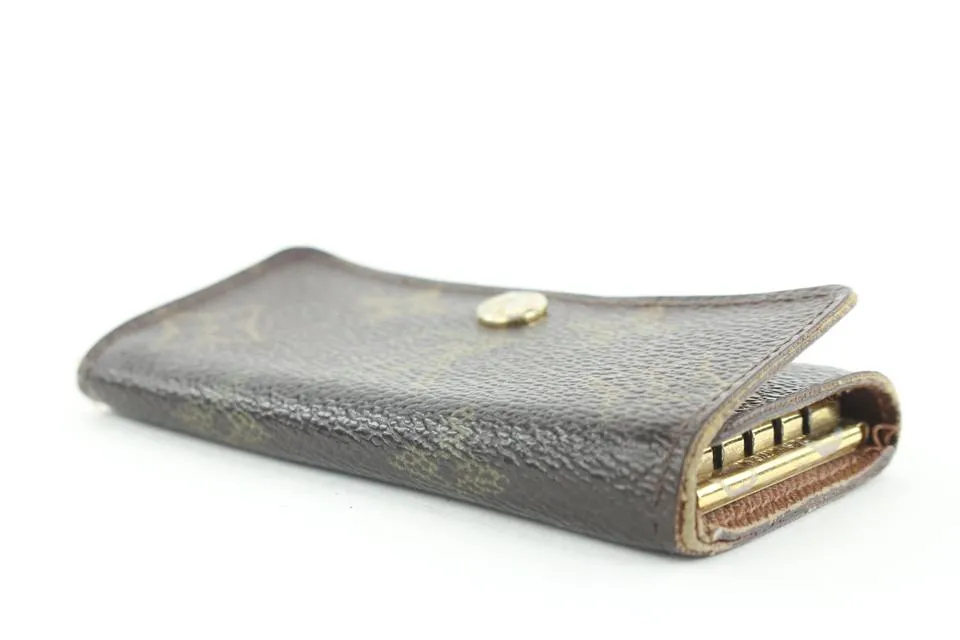 Louis Vuitton Monogram Multicles 4 Key Holder Wallet Case 8lk0122