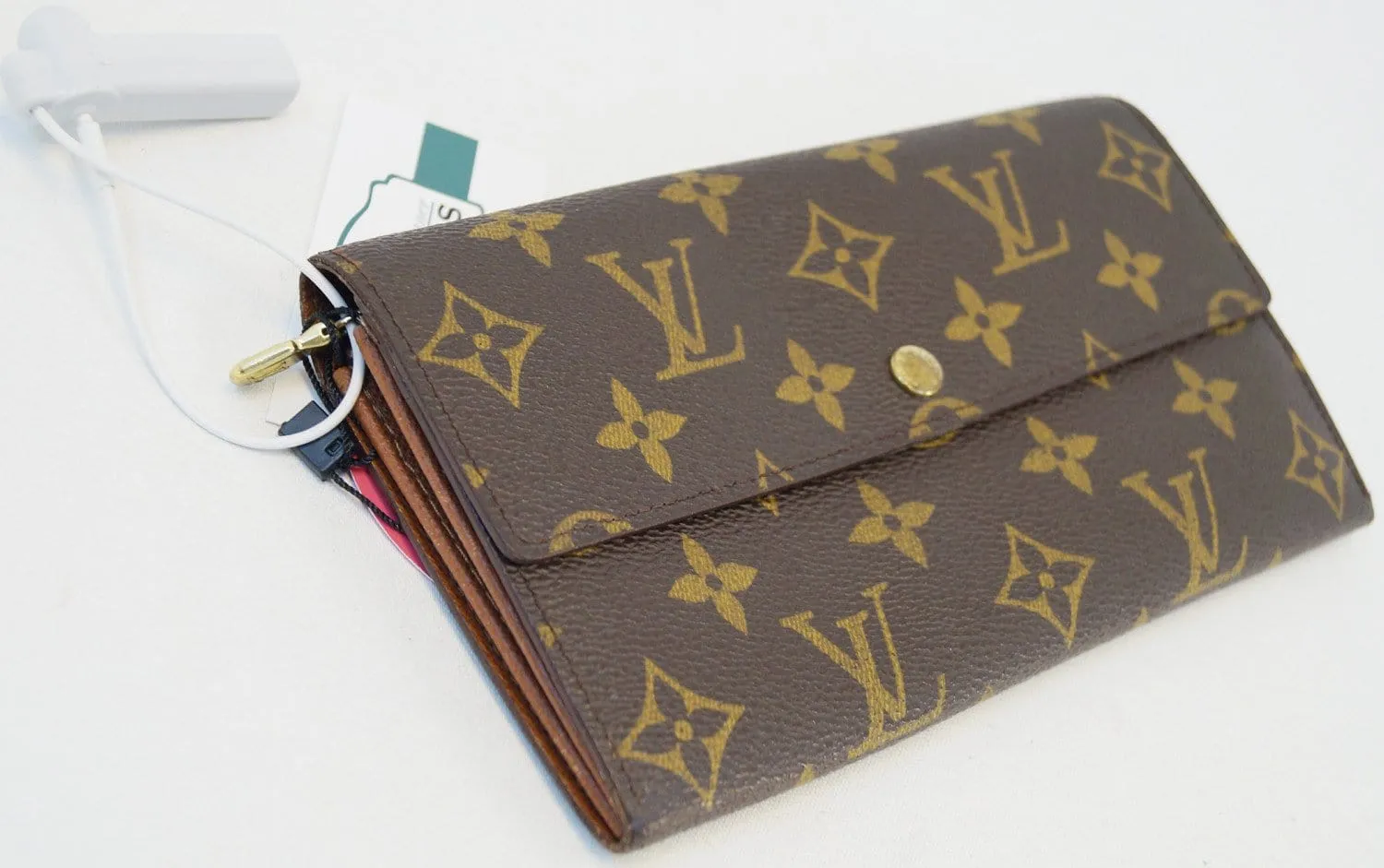 LOUIS VUITTON Monogram Portefeiulle Sarah Long Bifold Wallet