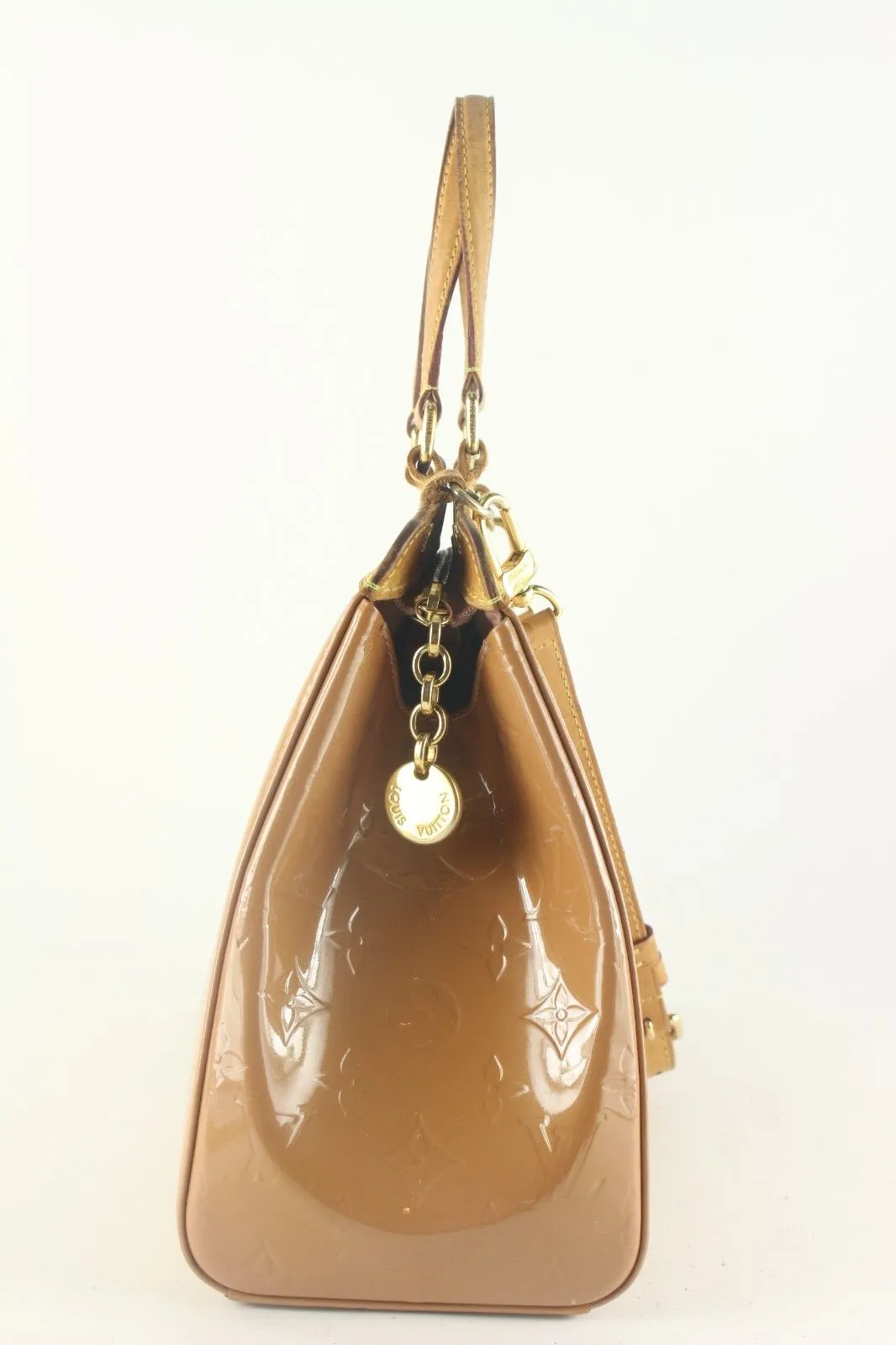 Louis Vuitton Nude Monogram Vernis Brea Tote 2way with Strap 9LK725K