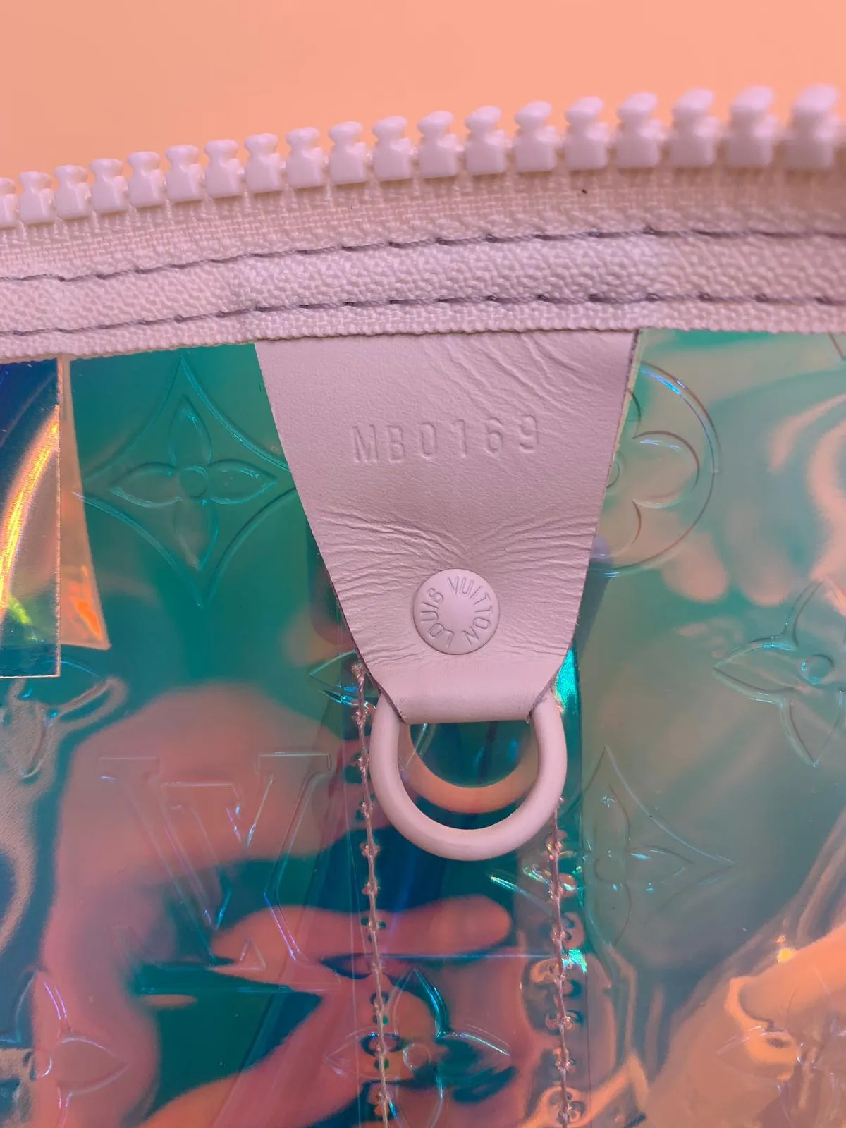 Louis Vuitton Prism Keepall 50 Monogram Iridescent M53271