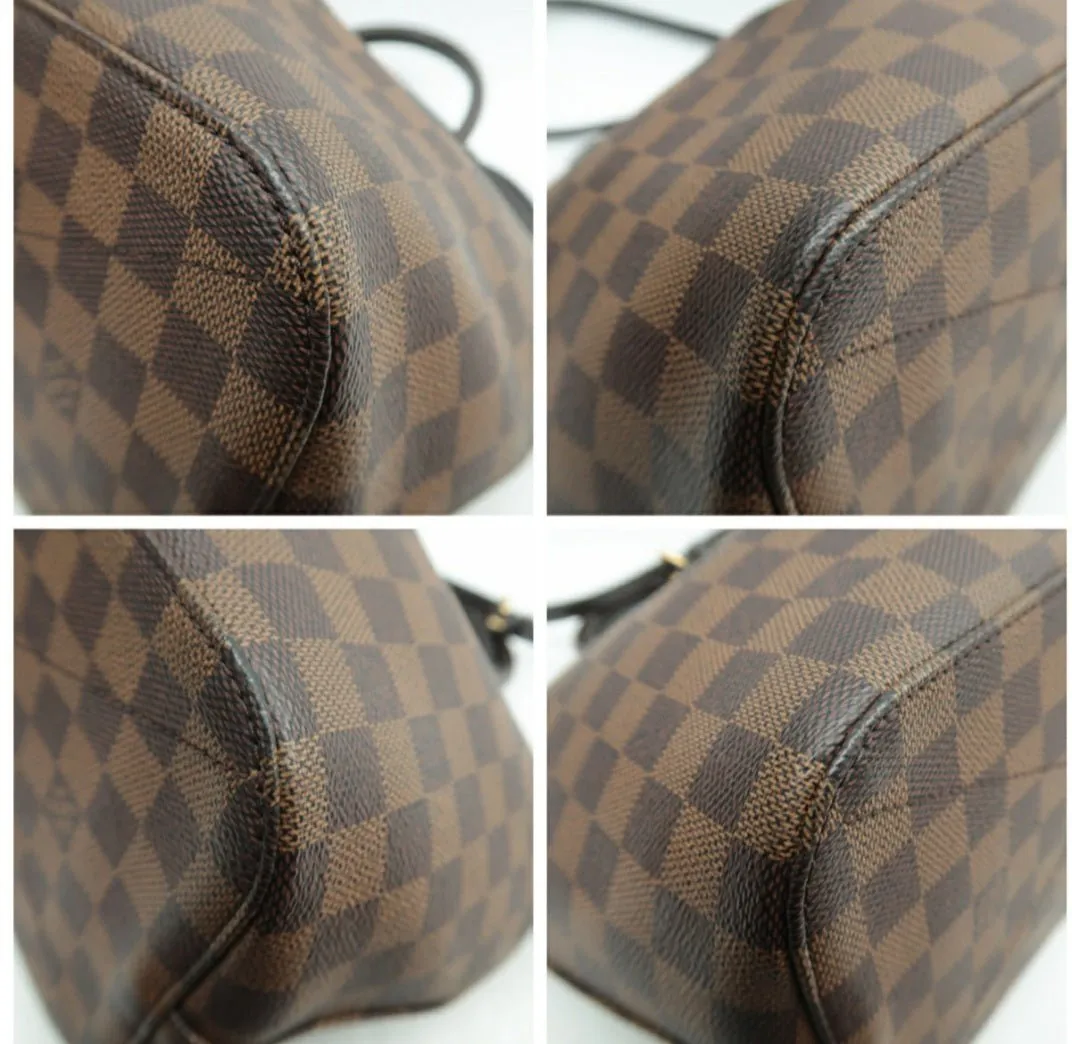 Louis Vuitton Siena Brown MM Damier Ebene Canvas Shoulder Bag