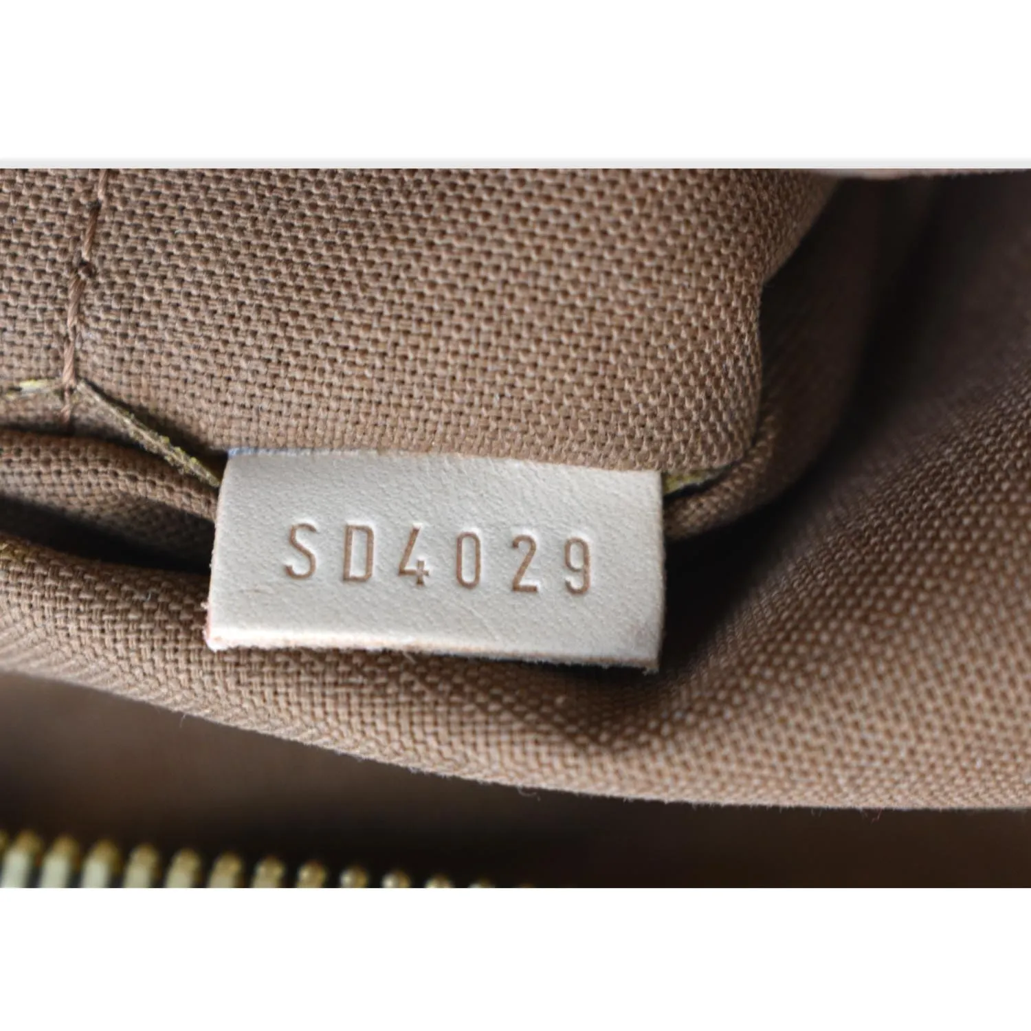LOUIS VUITTON Tivoli GM Monogram Canvas Shoulder Bag Brown