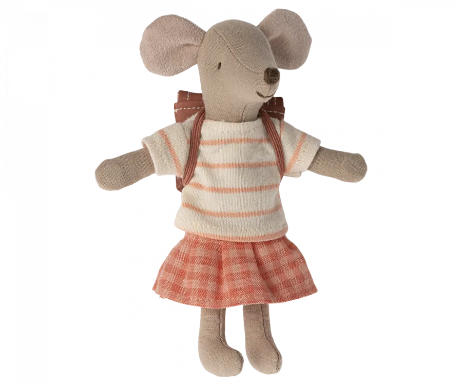 Maileg Tricycle Mouse 2024 - Coral (Big Sister)