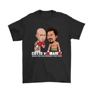 Manny v Cotto 2009 Cartoon T-Shirt