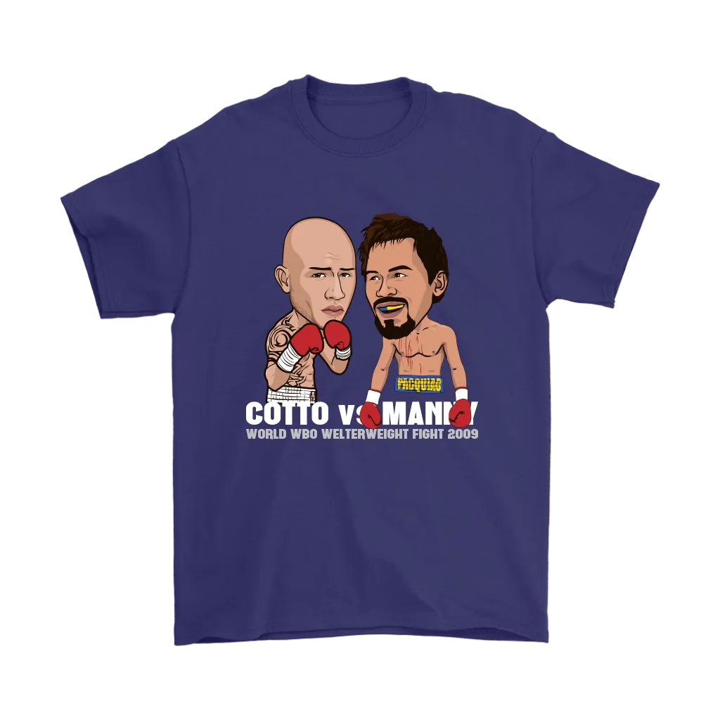 Manny v Cotto 2009 Cartoon T-Shirt