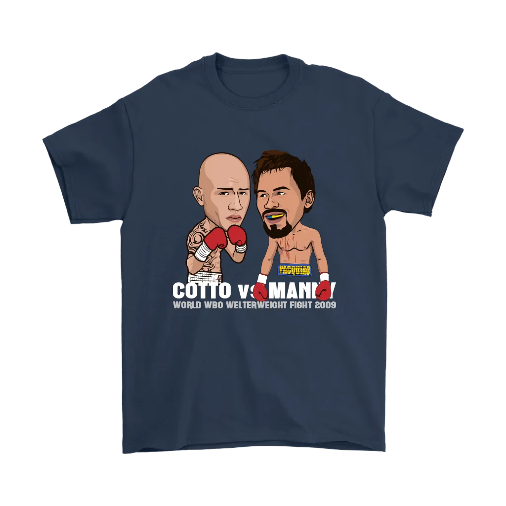Manny v Cotto 2009 Cartoon T-Shirt