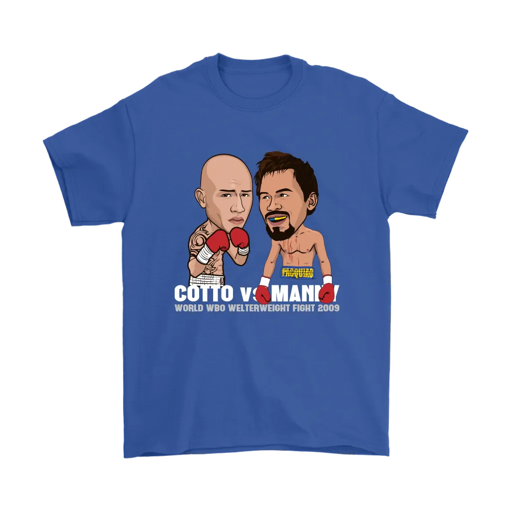 Manny v Cotto 2009 Cartoon T-Shirt