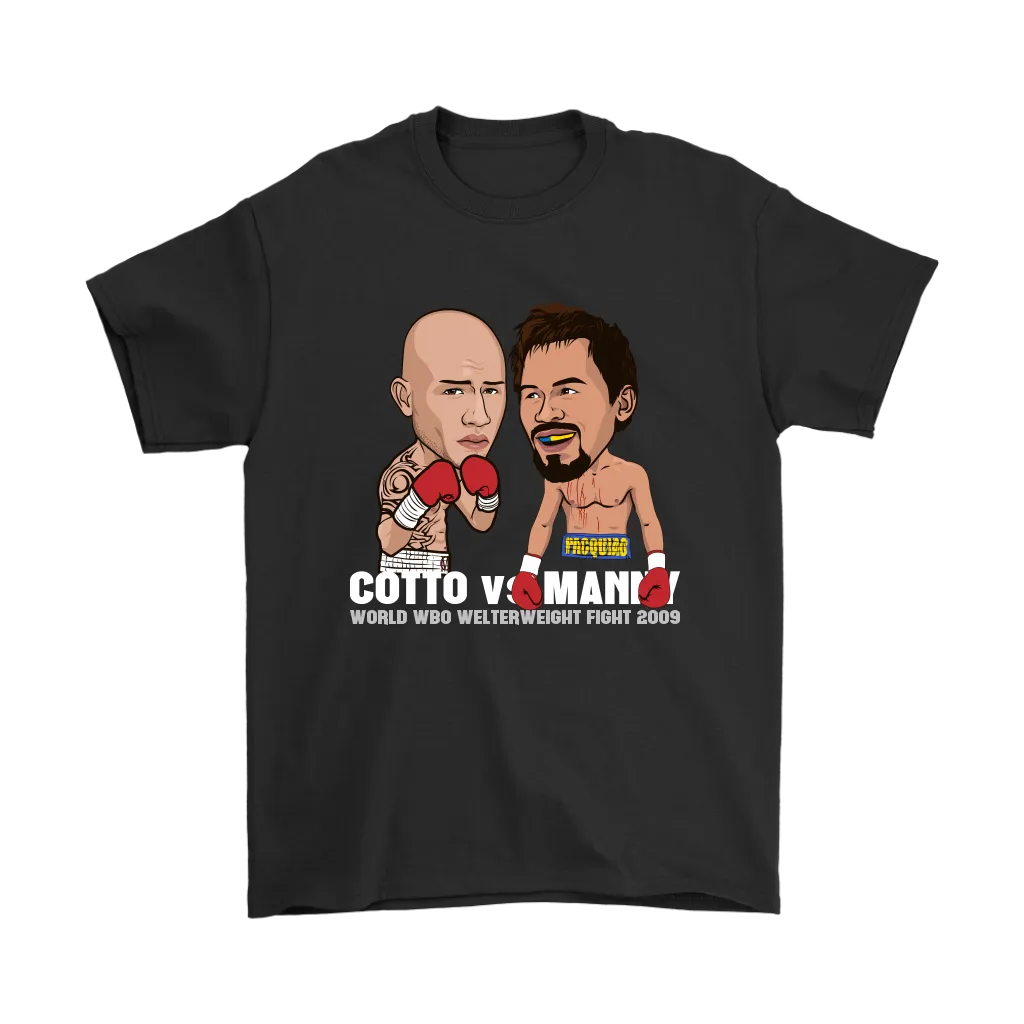 Manny v Cotto 2009 Cartoon T-Shirt
