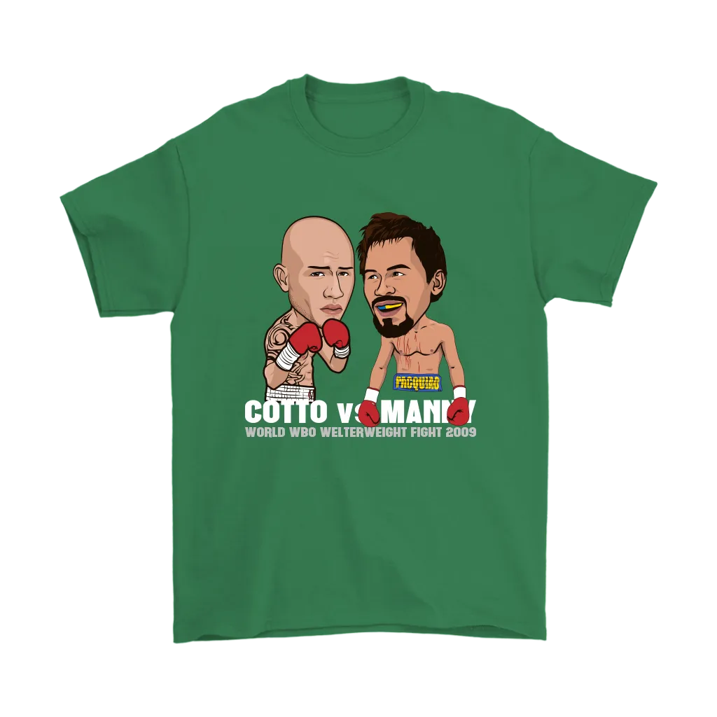 Manny v Cotto 2009 Cartoon T-Shirt