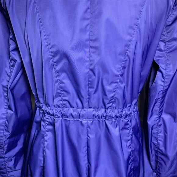 MARC NEW YORK Longline Drawstring Waist Parachute Raincoat