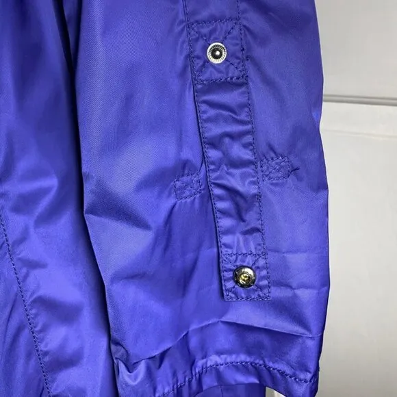 MARC NEW YORK Longline Drawstring Waist Parachute Raincoat