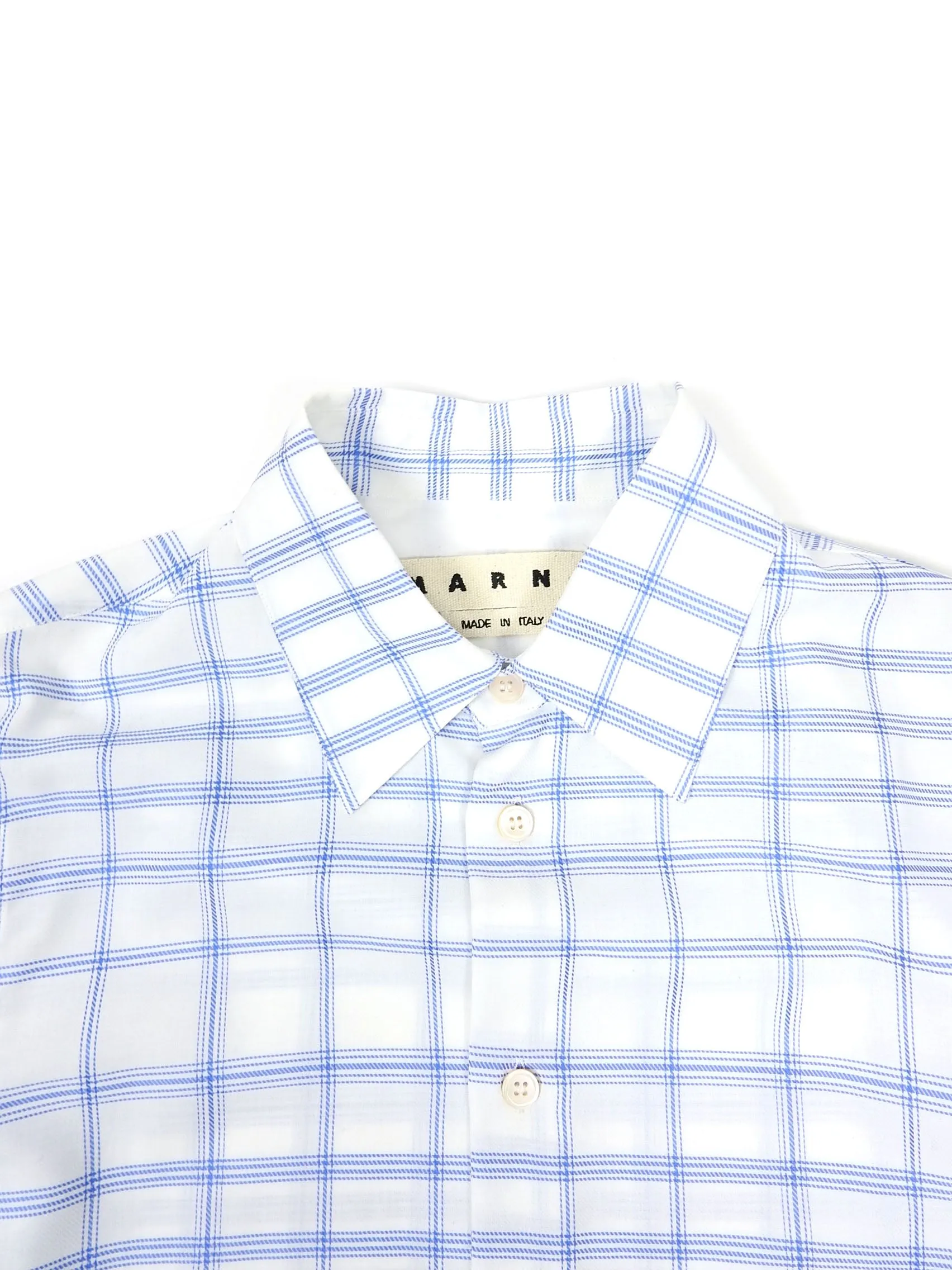 Marni White Check Shirt Size 48