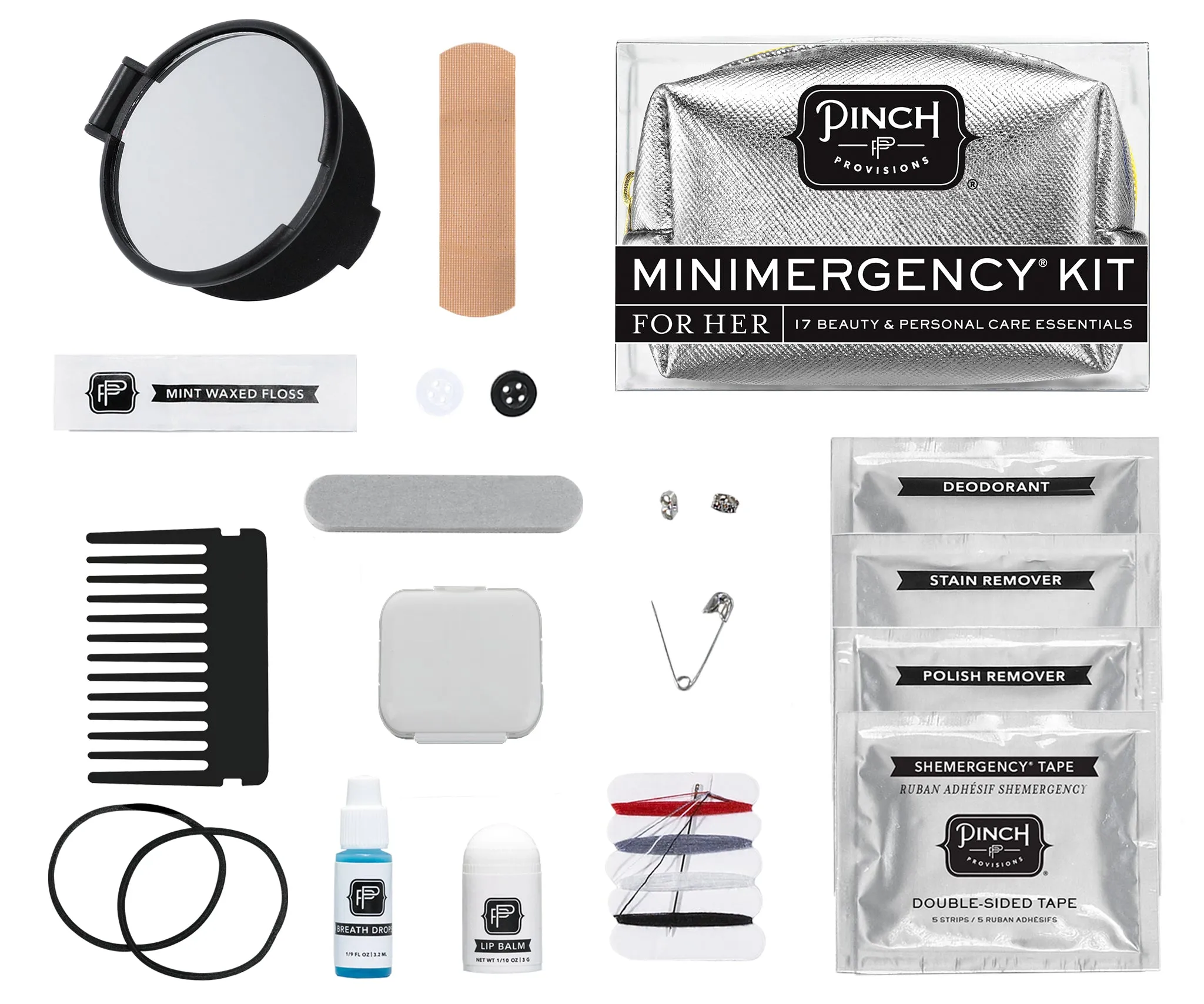 Metallic Minimergency Kit