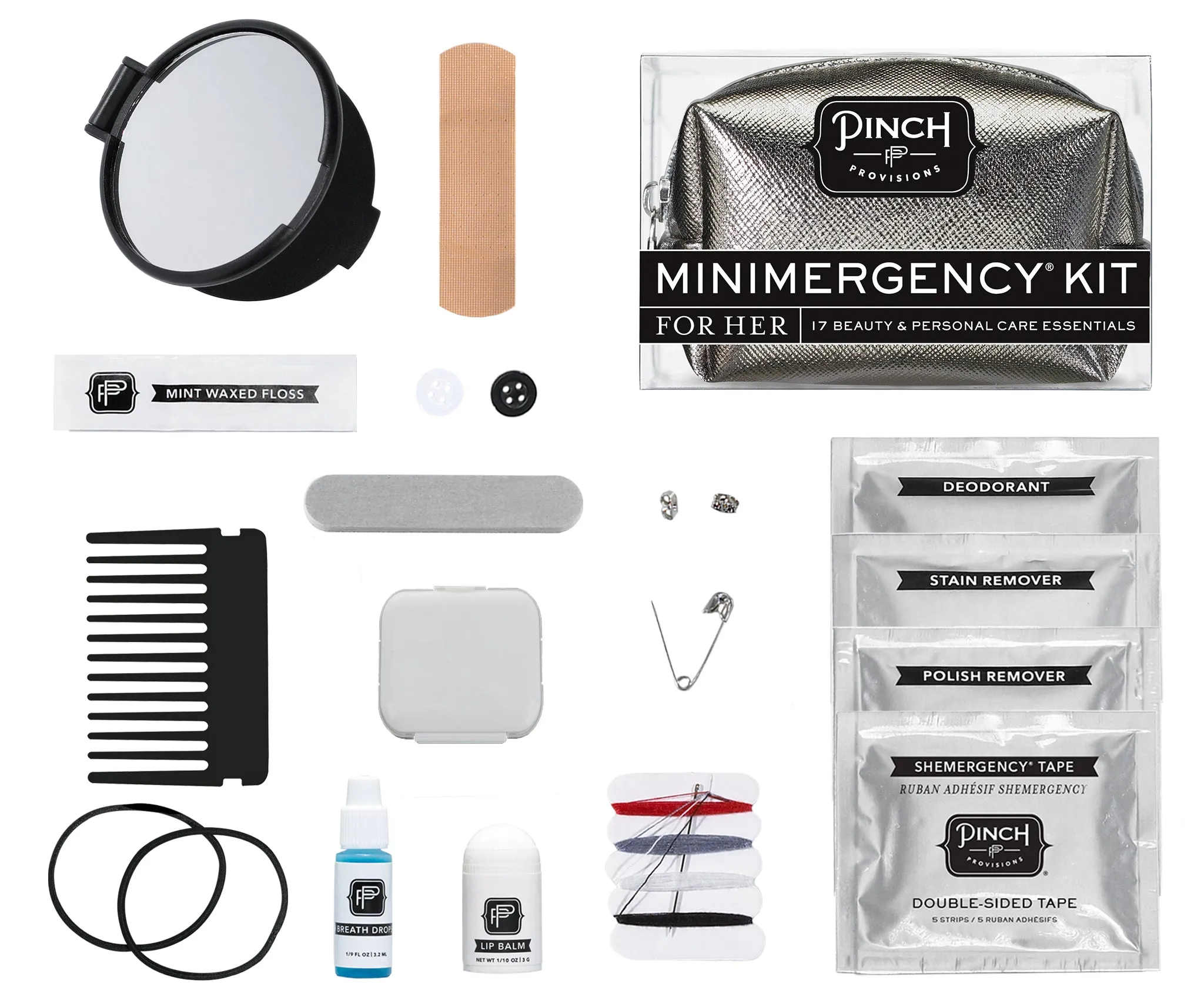 Metallic Minimergency Kit