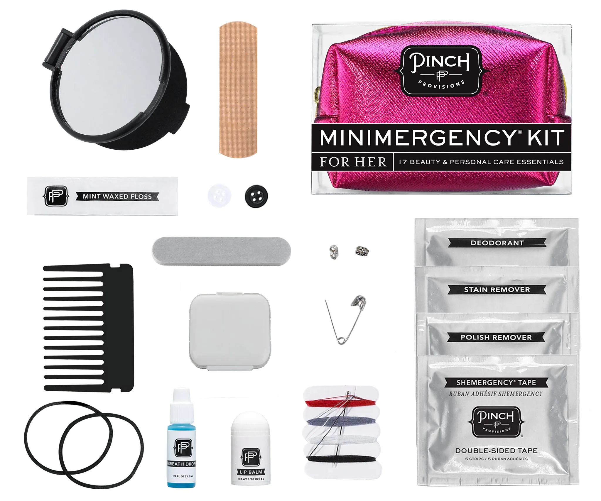 Metallic Minimergency Kit