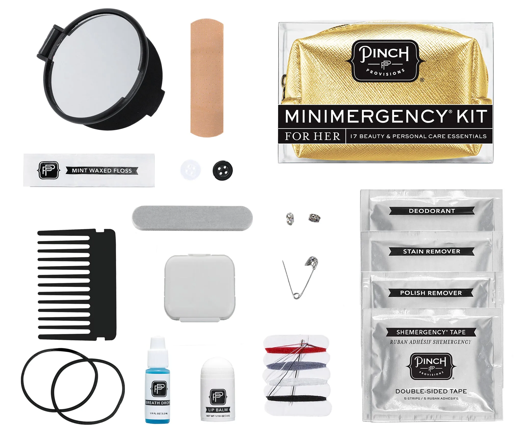 Metallic Minimergency Kit