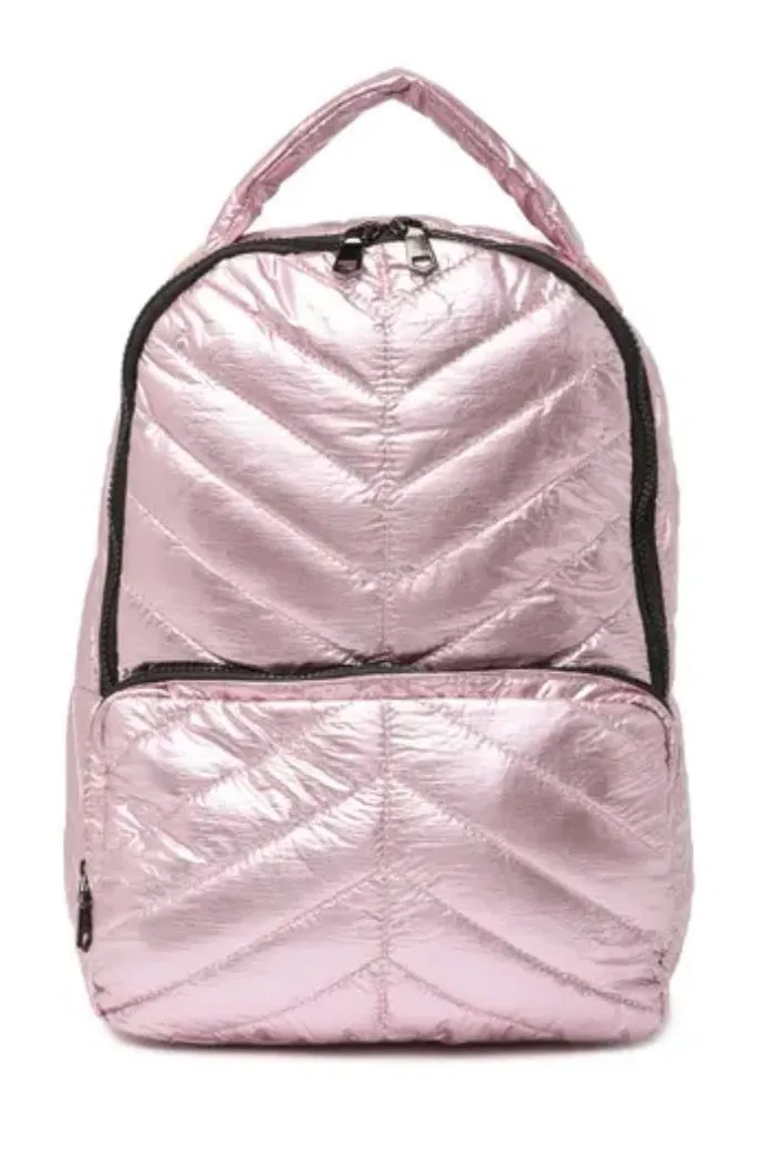 Metallic Pink Shimmer Grand Slam backpack