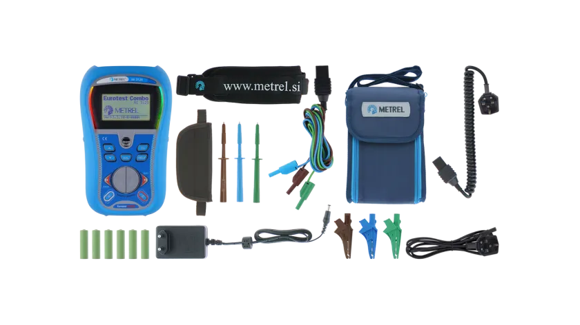 Metrel MI3125-L COMBO Installation Tester - TRMS; 3-ph; Auto RCD; ReChgble