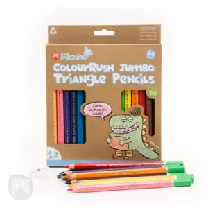 Micador - jR Jumbo Triangle Pencil - 12 Pack