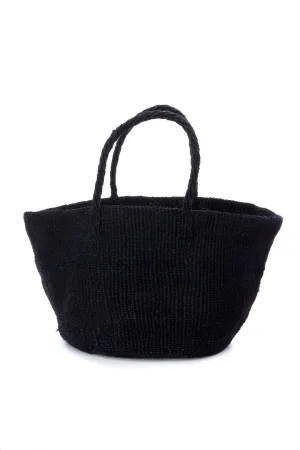 Midnight Classic Sisal Tote