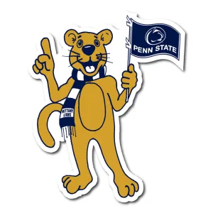 Mini 4" Nittany Lion Cartoon Mascot Magnet