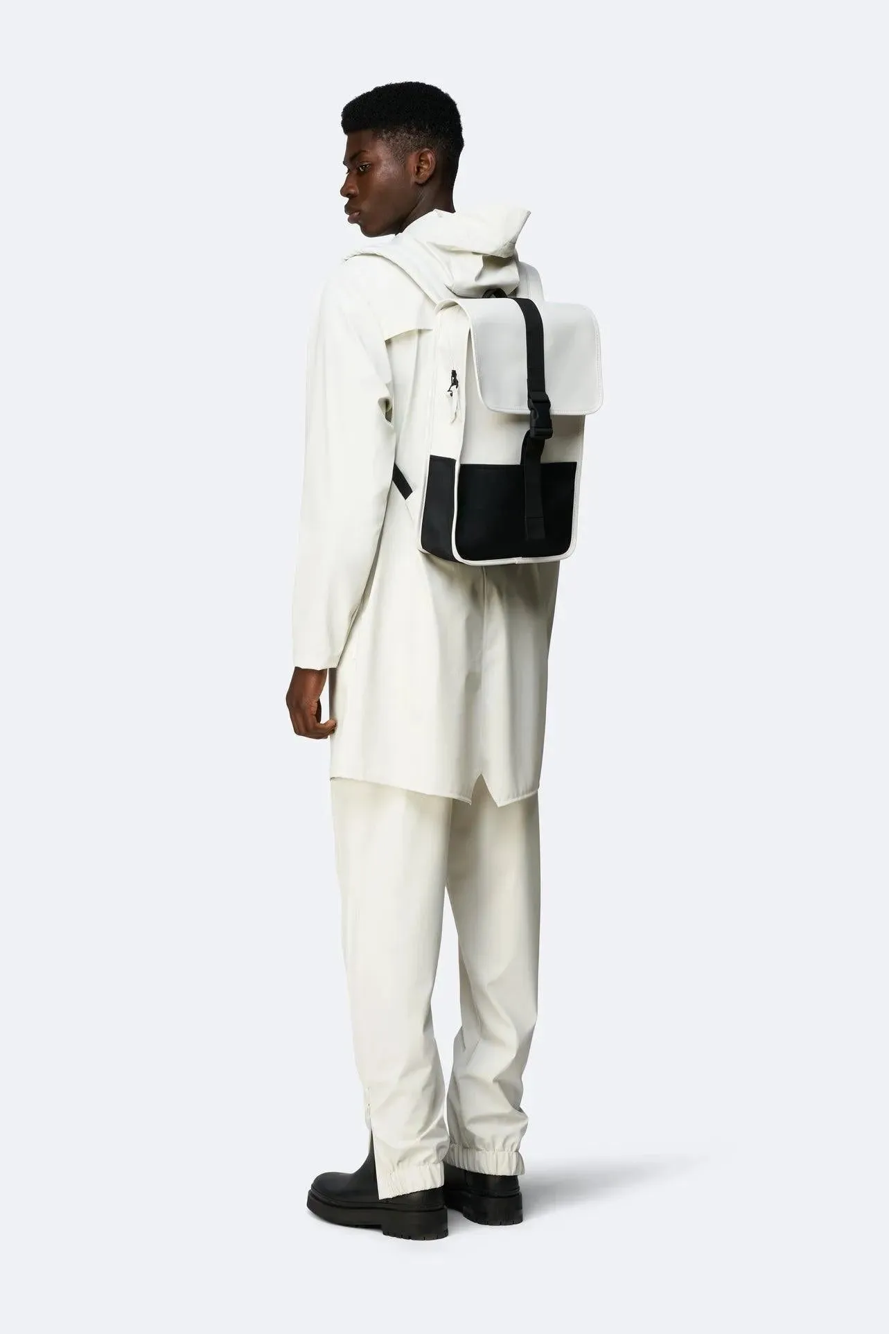 Mochila Buckle Backpack Mini Blanco