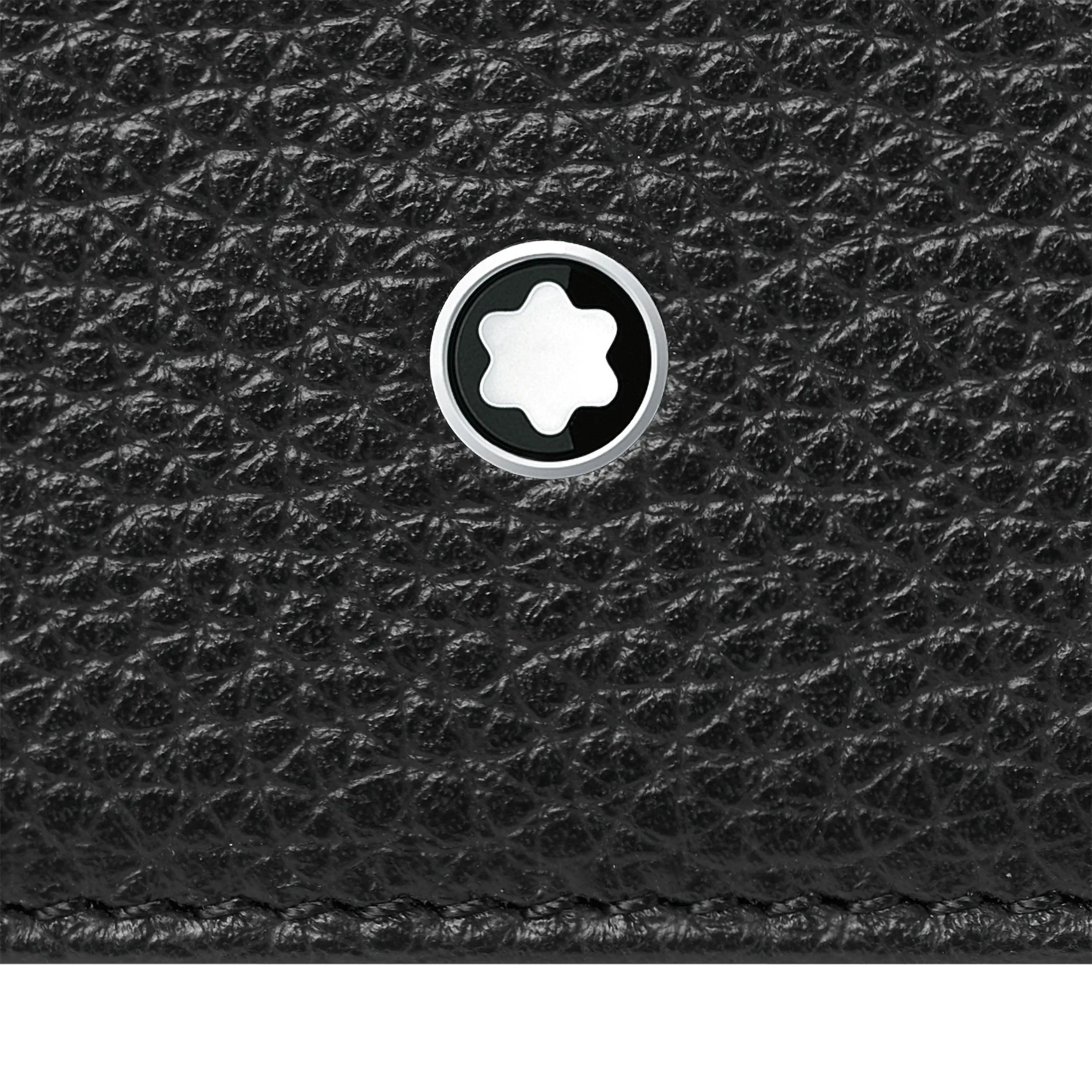 Montblanc 6 Meisterstück Soft Grain black 126258 compartments