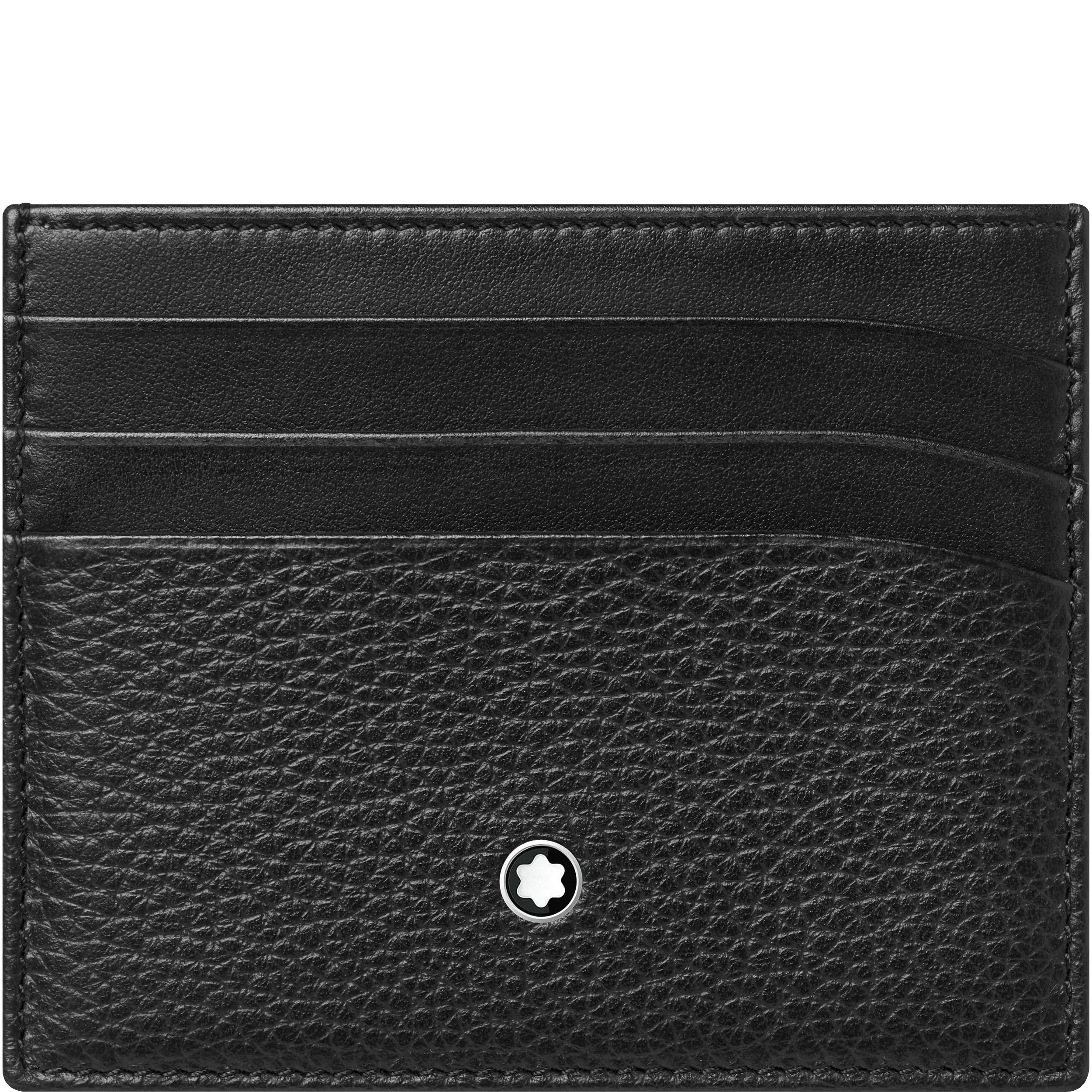 Montblanc 6 Meisterstück Soft Grain black 126258 compartments