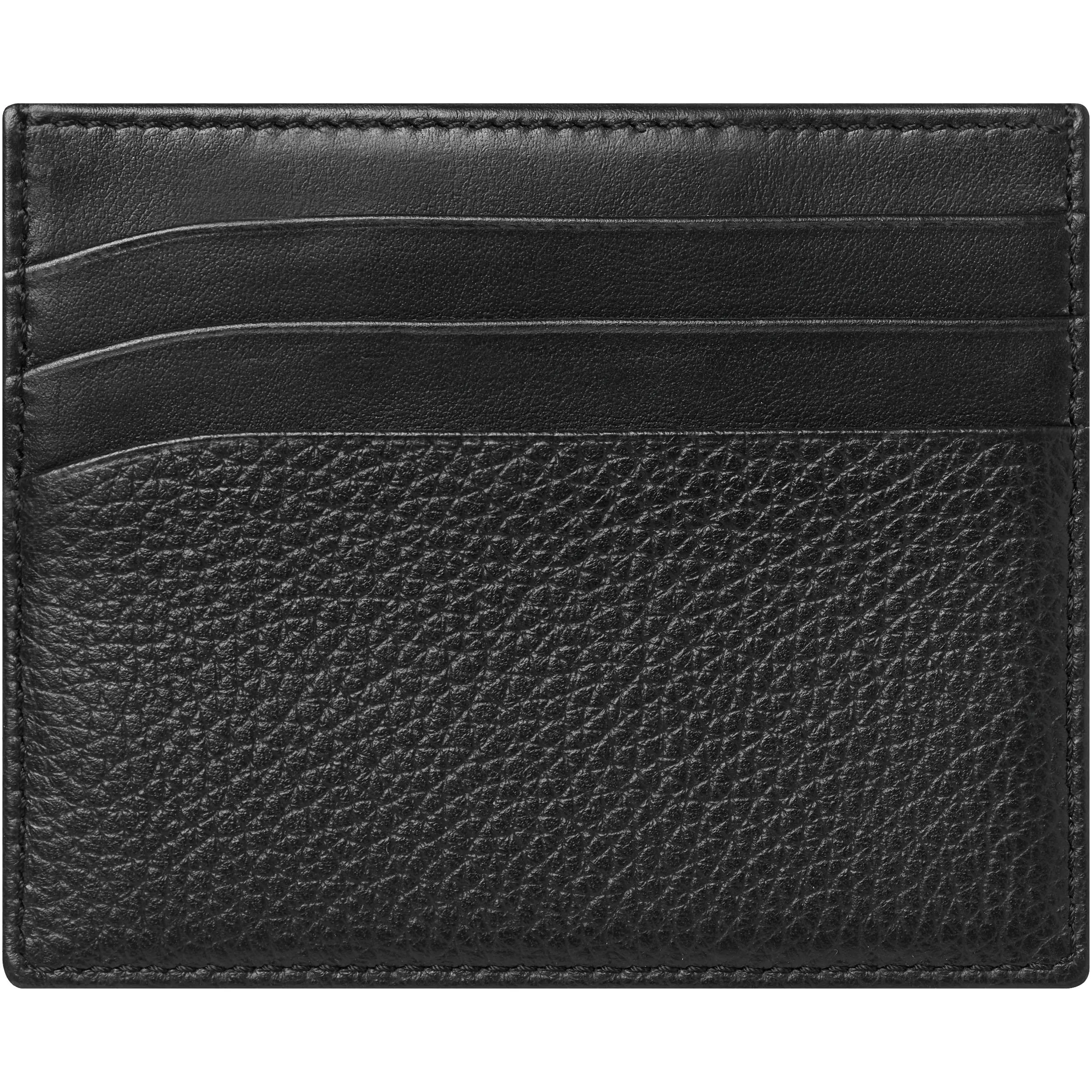 Montblanc 6 Meisterstück Soft Grain black 126258 compartments