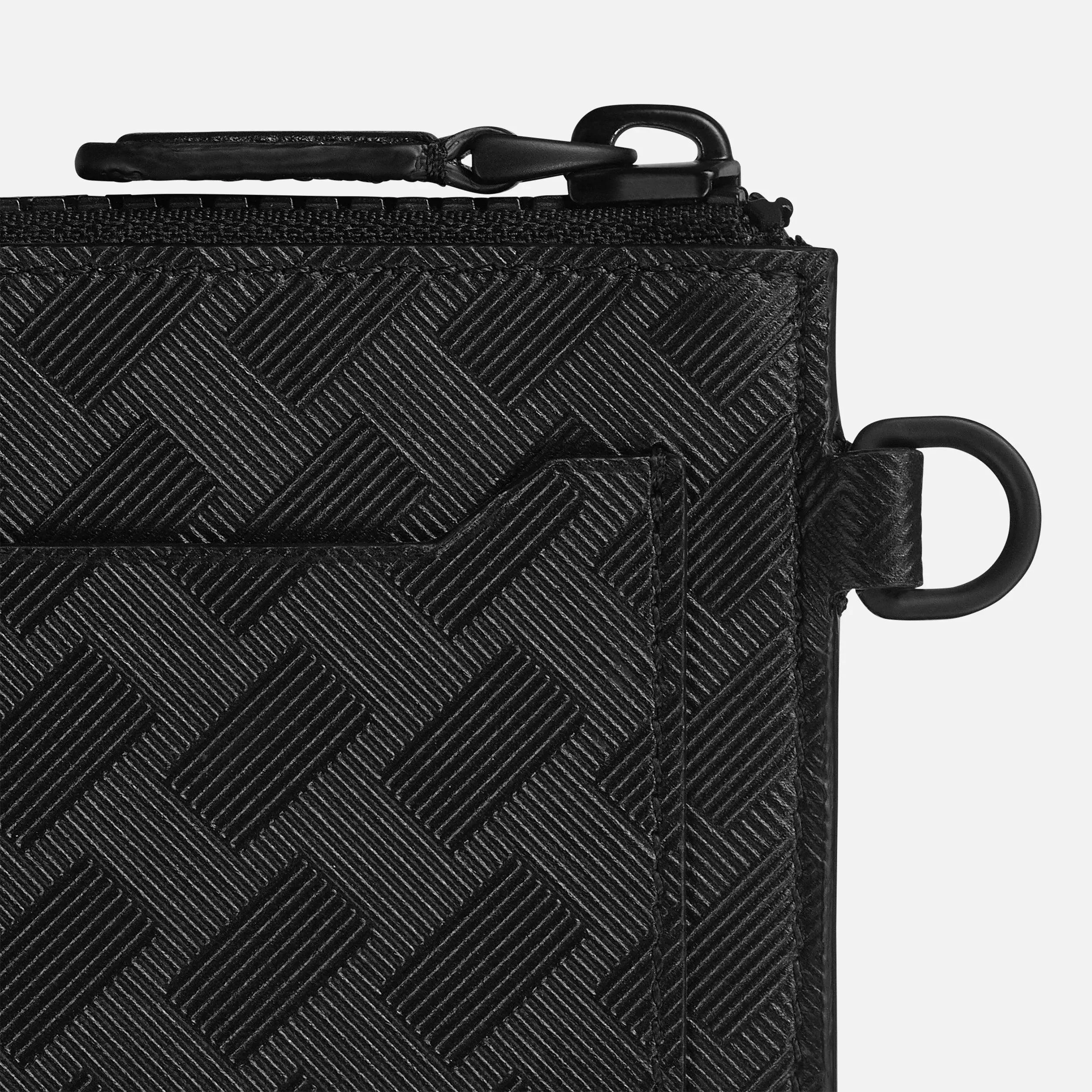 Montblanc Keychain Case with 4 Montblanc Extreme 3.0 Black 129977 compartments