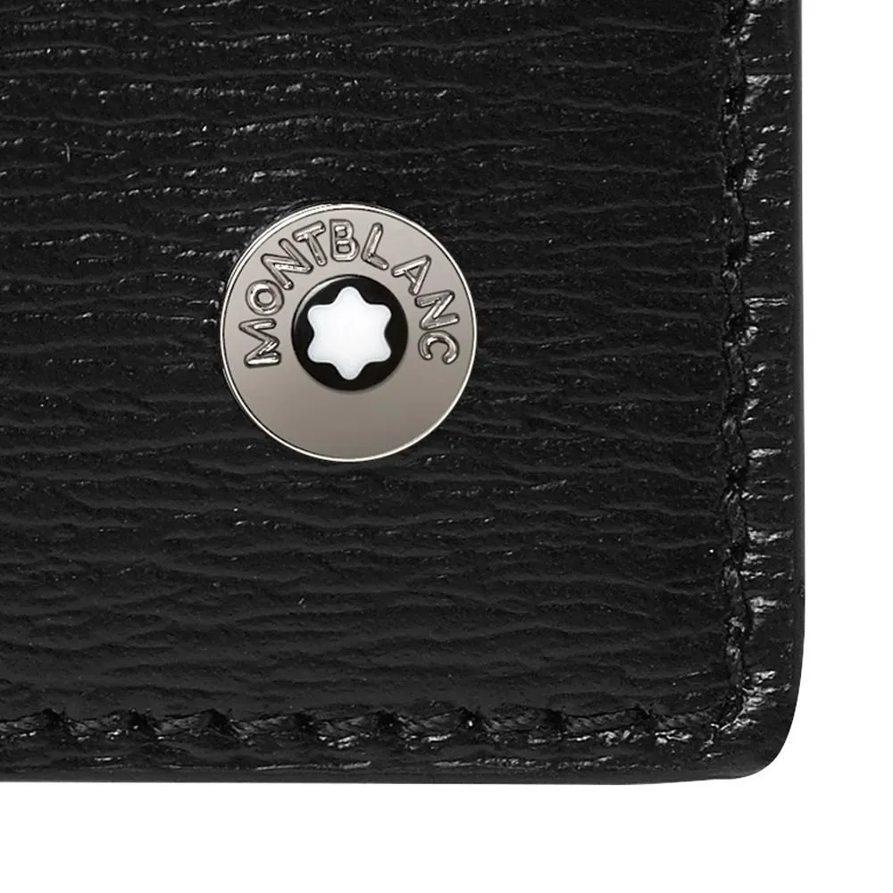 Montblanc Long Long Wallet 6 Pocket compartments with 4810 Westside Black Hinge 114694