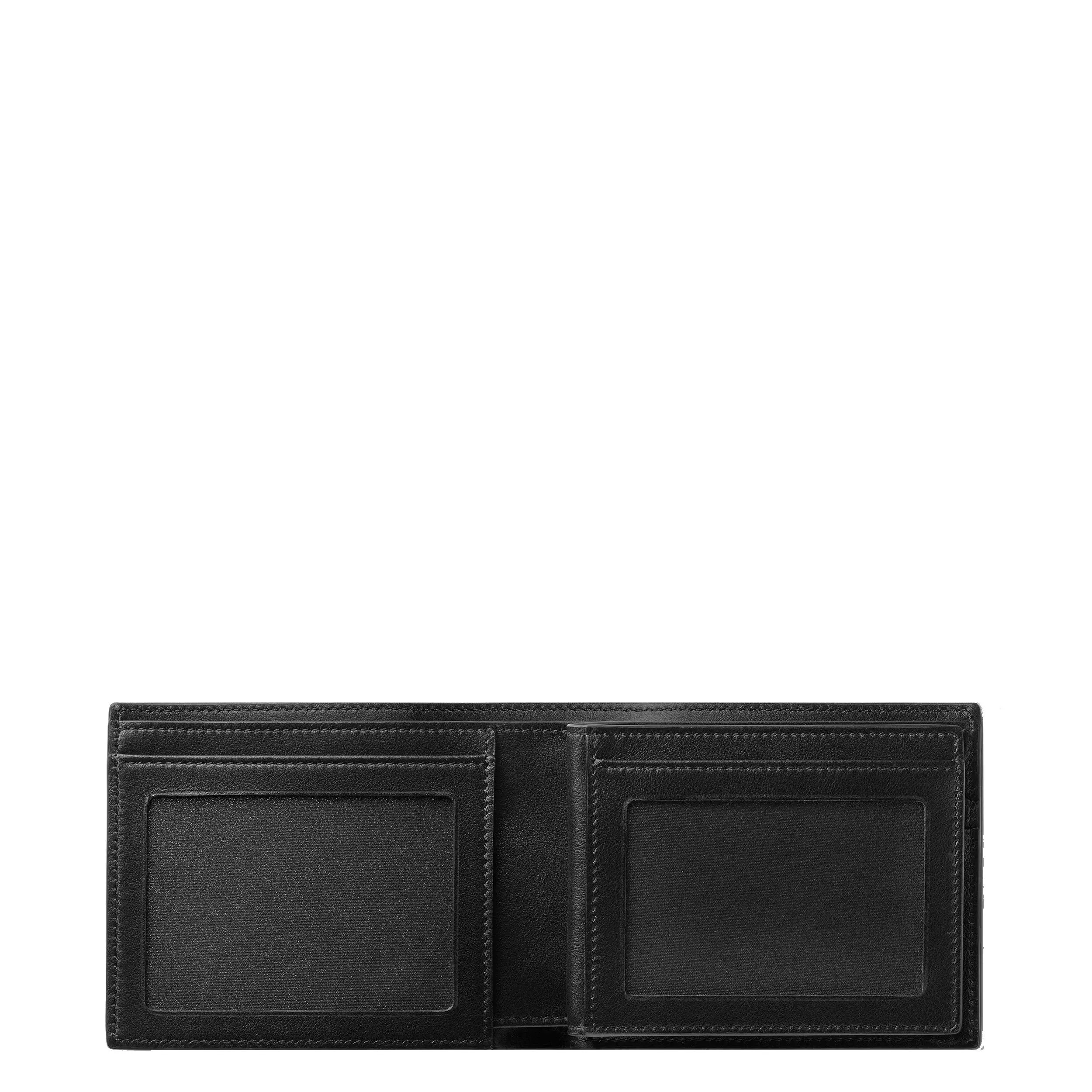 Montblanc Portfolio 6 Meisterstück 4810 compartments with 2 transparent pockets black 130926