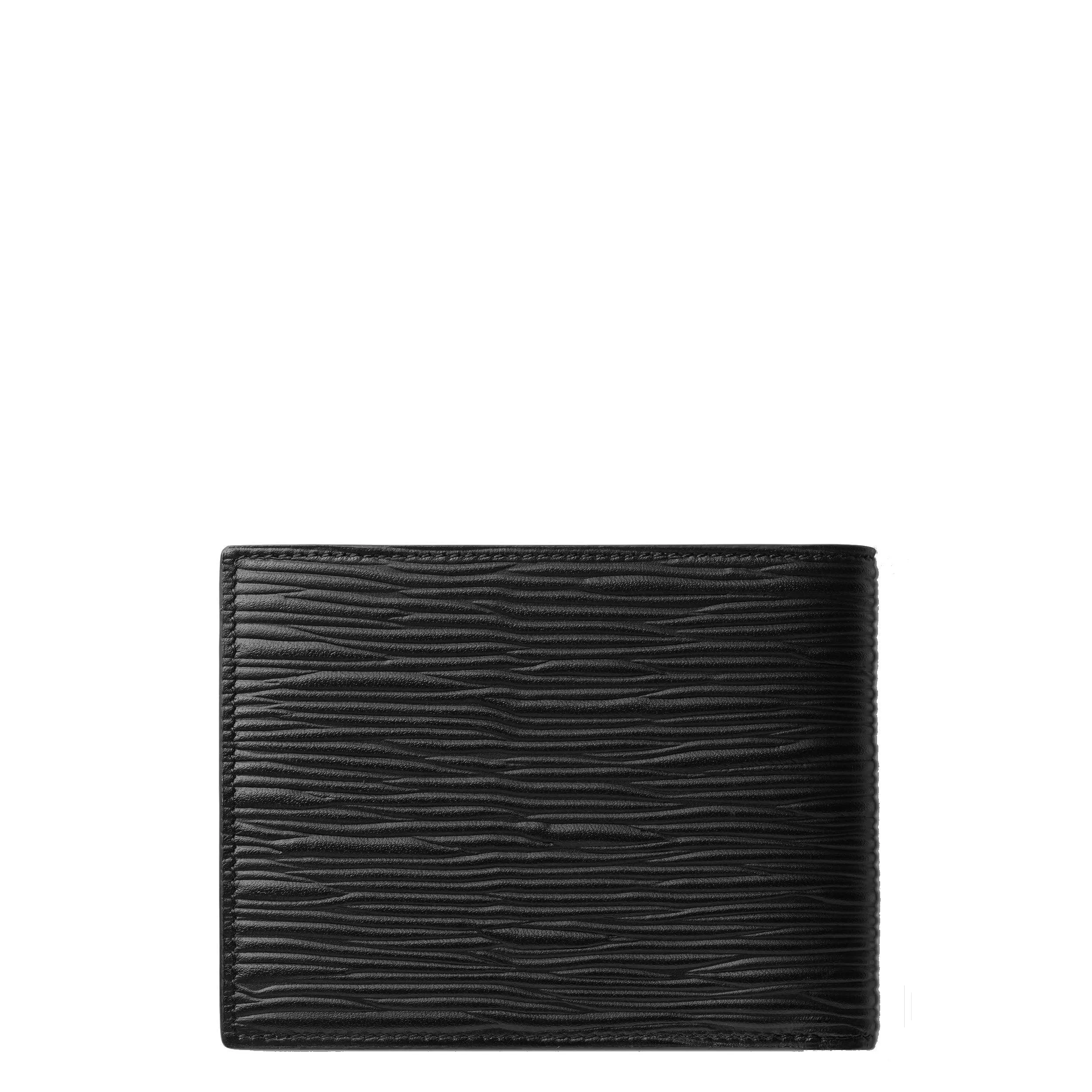 Montblanc Portfolio 6 Meisterstück 4810 compartments with 2 transparent pockets black 130926