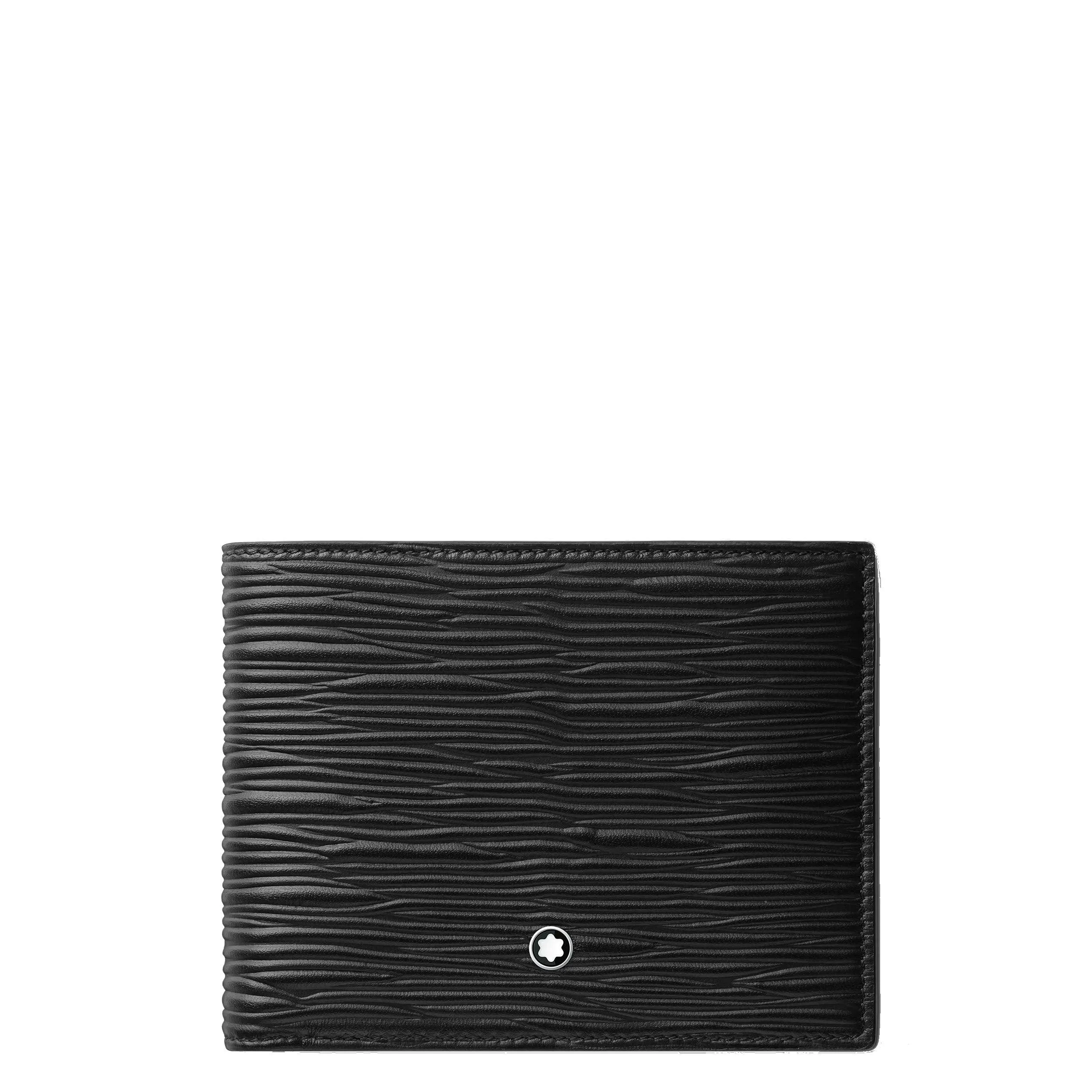 Montblanc Portfolio 6 Meisterstück 4810 compartments with 2 transparent pockets black 130926