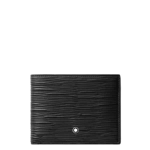 Montblanc Portfolio 6 Meisterstück 4810 compartments with 2 transparent pockets black 130926