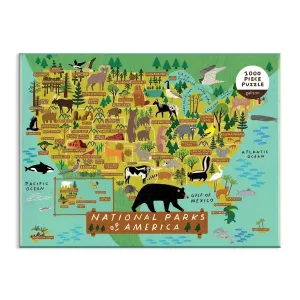 National Parks of America 1000 Piece Jigsaw Puzzle