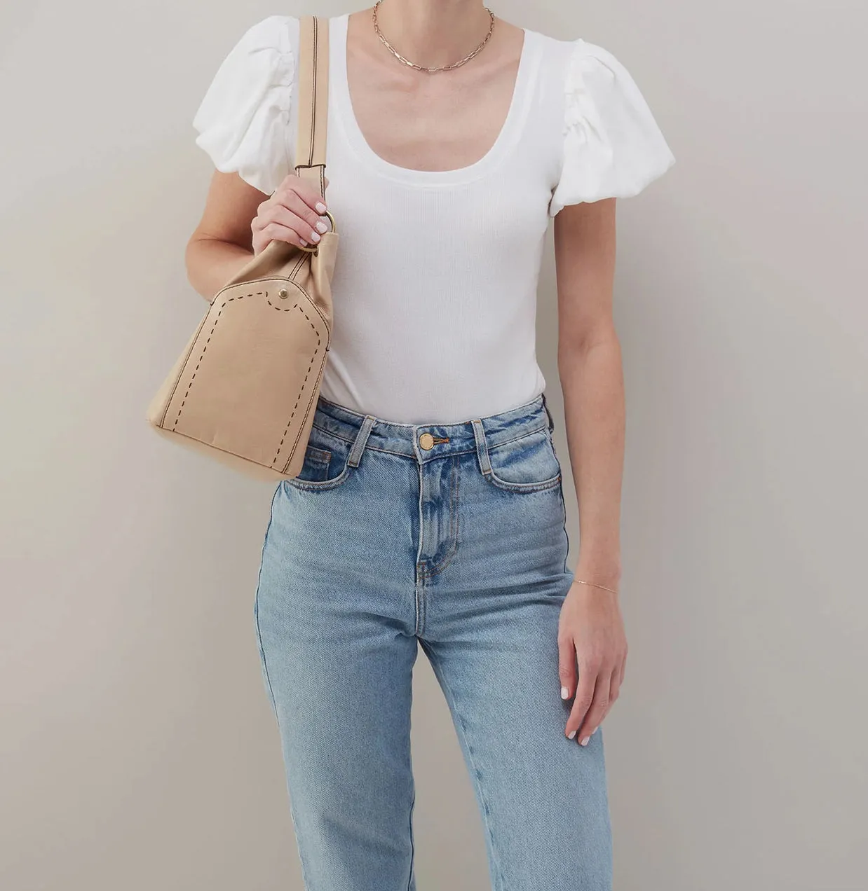 NEW Hobo SENECA Shoulder Bag - Sand