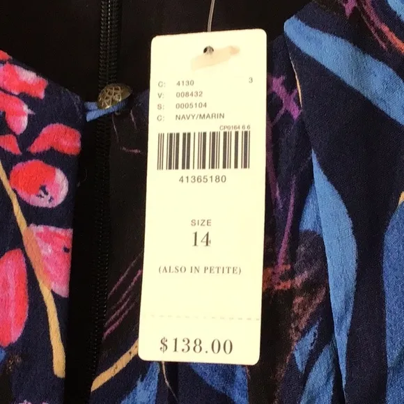 NWT Anthropologie Maeve Elia Open-Shoulder Dress