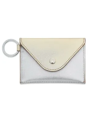O - Venture Mini Envelope Wallet - Solid Gold Rush & Quick Silver