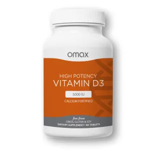 Omax Vitamin D3 5,000 IU