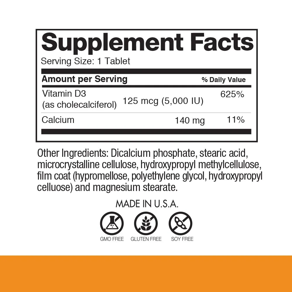 Omax Vitamin D3 5,000 IU