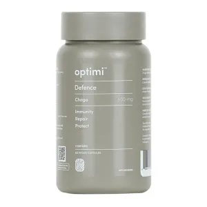 Optimi Defence Chaga Mushroom 60 Vegan Caps