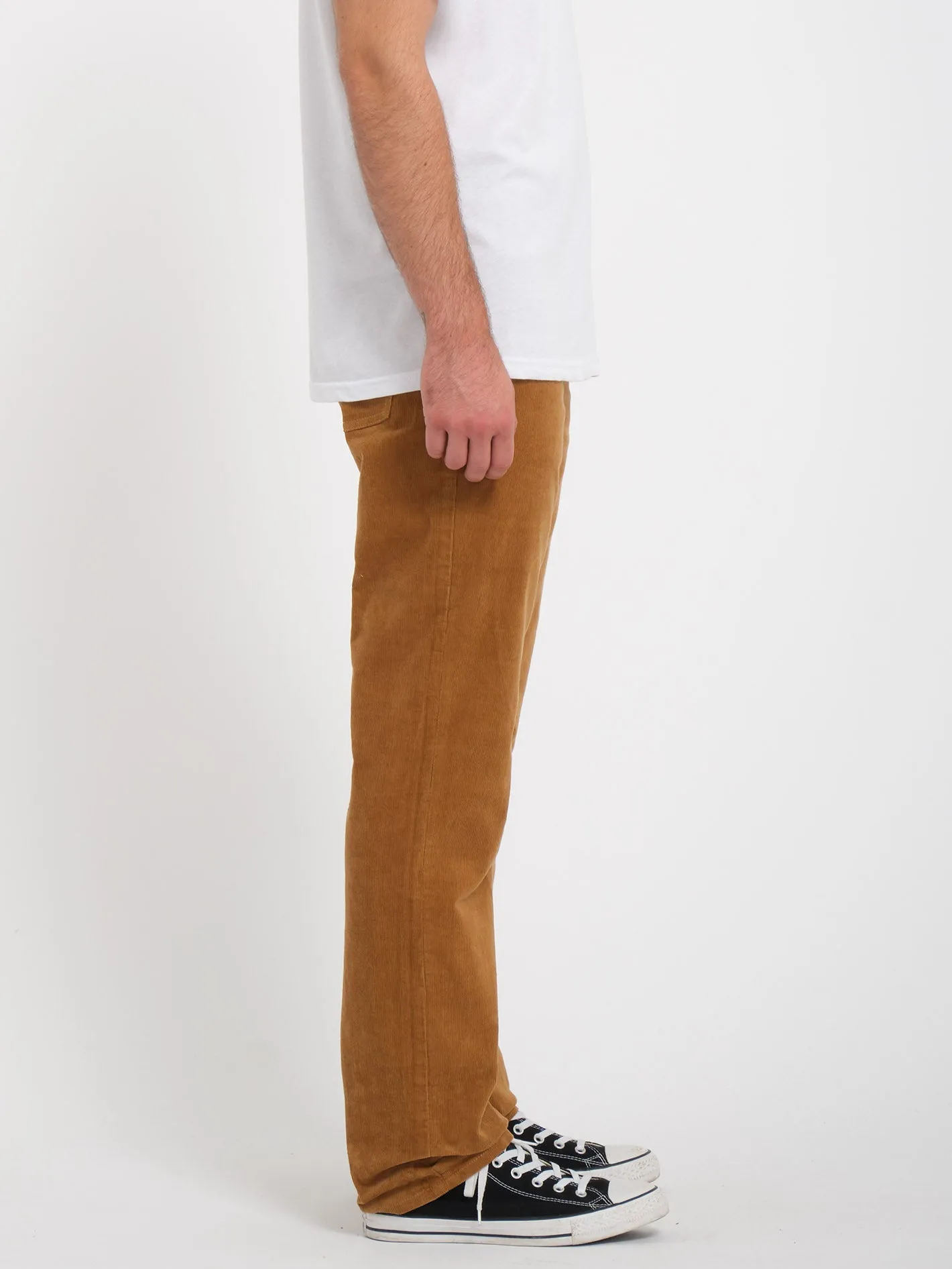 Pantalon Solver en velours côtelé 5 poches - TOBACCO